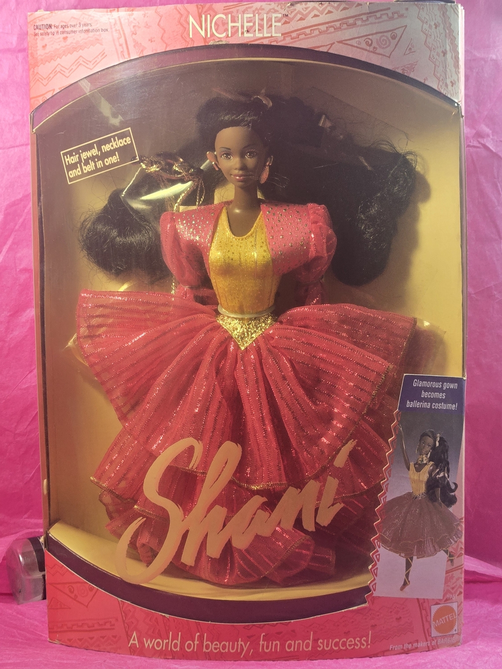 NRFB Vintage 1991 Nichelle Shani Doll Mattel #1751